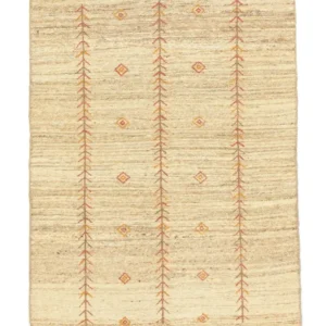 Gabbeh-teppe - persisk - 152 x 98 cm - beige