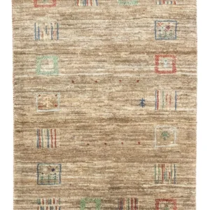 Gabbeh-teppe - persisk - 154 x 103 cm - brun