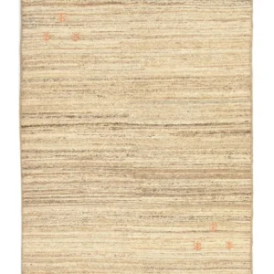 Gabbeh-teppe - persisk - 166 x 118 cm - beige