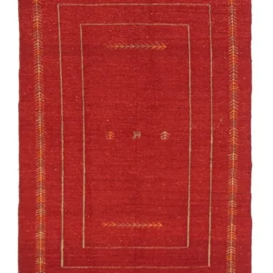 Gabbeh-teppe - persisk - 170 x 112 cm - rød