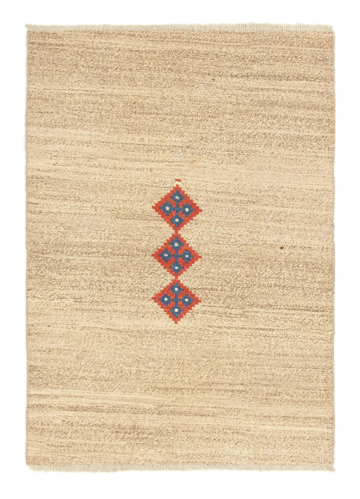 Gabbeh-teppe - persisk - 170 x 117 cm - beige