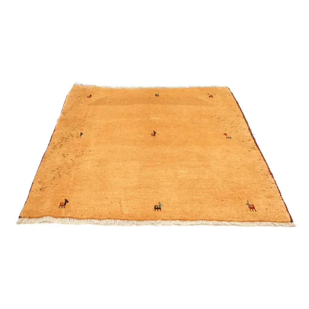 Gabbeh-teppe - persisk - 170 x 137 cm - gull