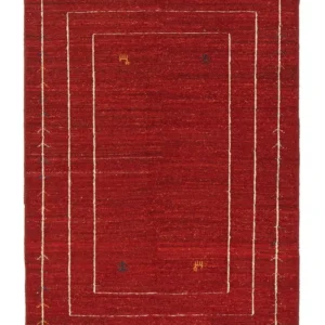 Gabbeh-teppe - persisk - 173 x 114 cm - rød