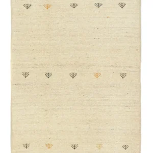 Gabbeh-teppe - persisk - 173 x 117 cm - beige
