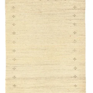 Gabbeh-teppe - persisk - 174 x 127 cm - beige