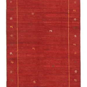 Gabbeh-teppe - persisk - 175 x 112 cm - rød