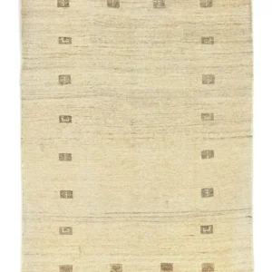 Gabbeh-teppe - persisk - 175 x 117 cm - beige