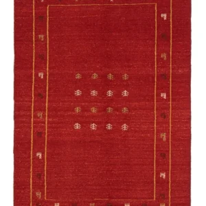 Gabbeh-teppe - persisk - 178 x 120 cm - rød