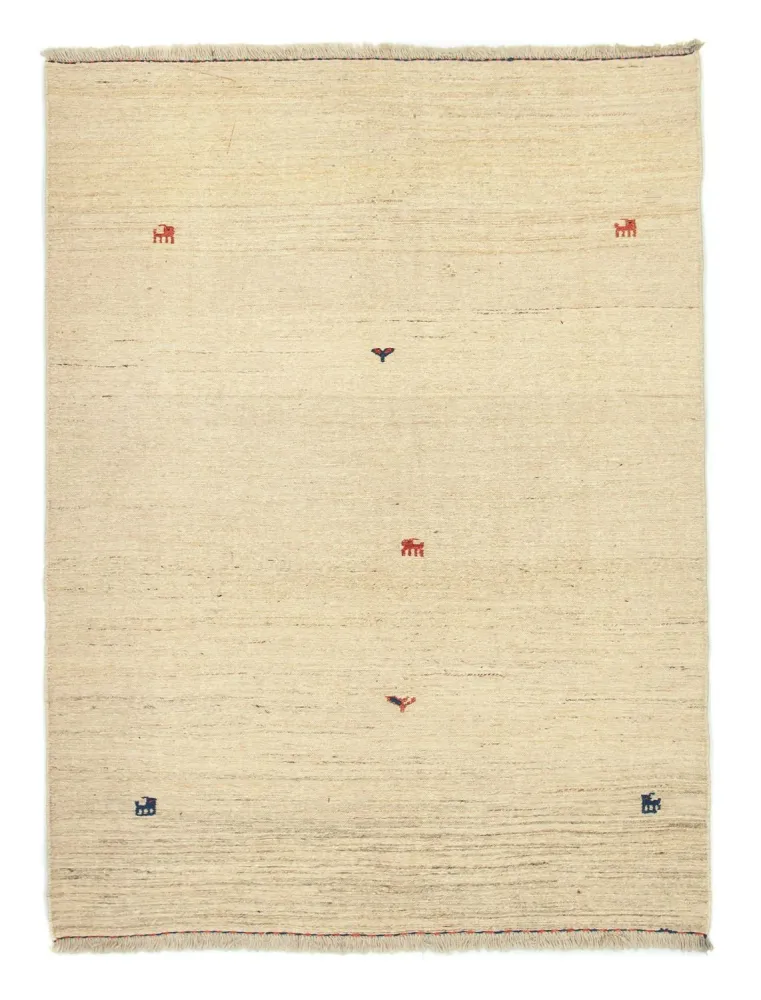 Gabbeh-teppe - persisk - 179 x 137 cm - flerfarget
