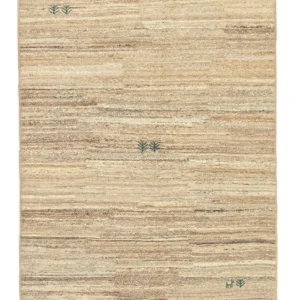 Gabbeh-teppe - persisk - 180 x 117 cm - beige