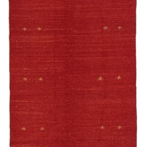 Gabbeh-teppe - persisk - 180 x 120 cm - rød