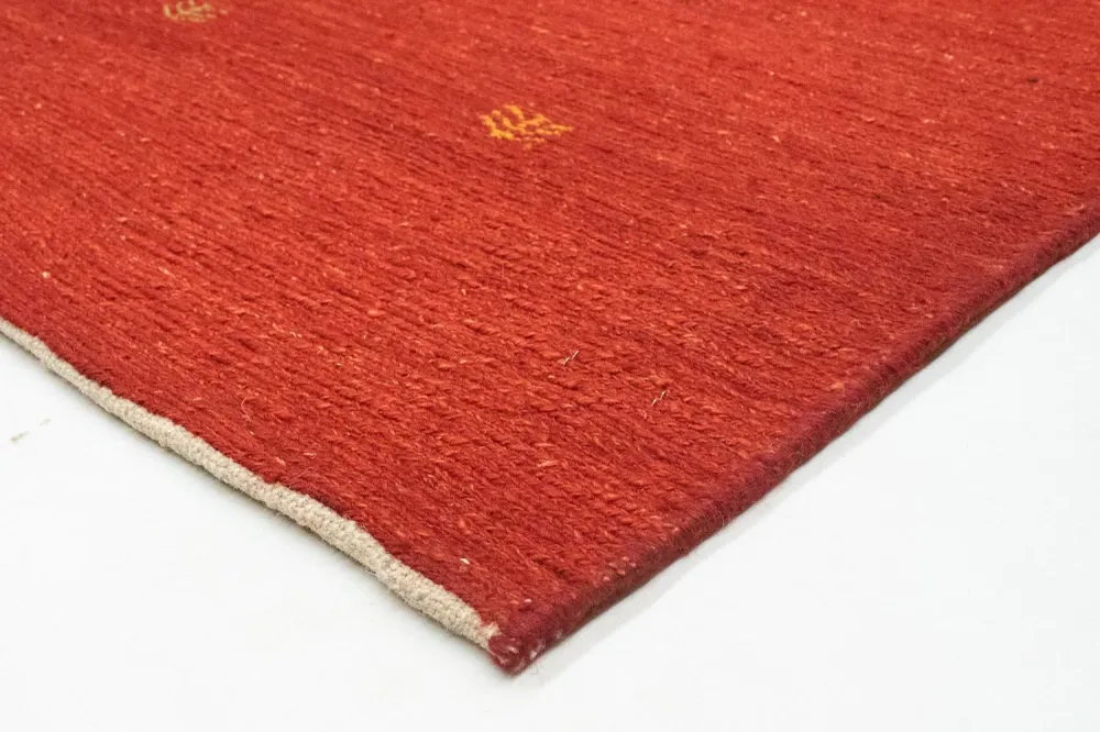 Gabbeh-teppe - persisk - 186 x 120 cm - rød