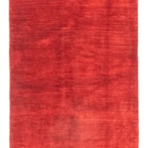 Gabbeh-teppe - persisk - 188 x 146 cm - rød