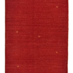 Gabbeh-teppe - persisk - 190 x 140 cm - rød