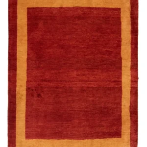 Gabbeh-teppe - persisk - 190 x 152 cm - rød