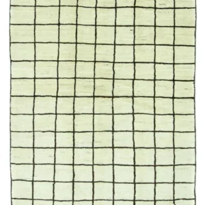 Gabbeh-teppe - persisk - 191 x 151 cm - beige