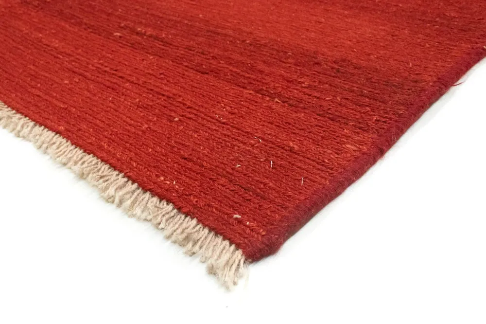 Gabbeh-teppe - persisk - 192 x 145 cm - rød