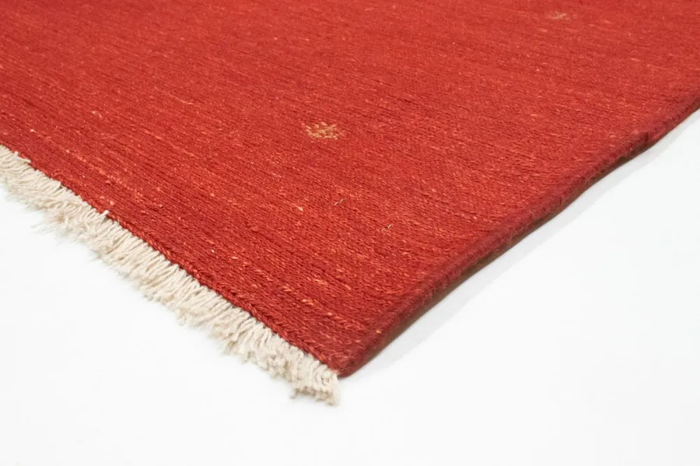 Gabbeh-teppe - persisk - 194 x 140 cm - rød
