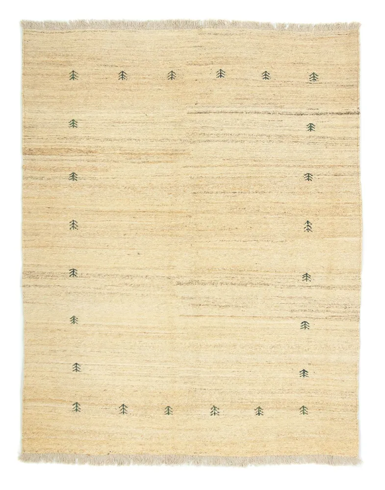 Gabbeh-teppe - persisk - 194 x 167 cm - beige
