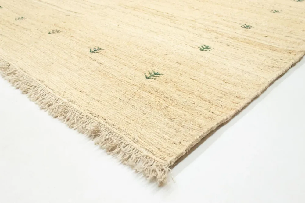 Gabbeh-teppe - persisk - 194 x 167 cm - beige