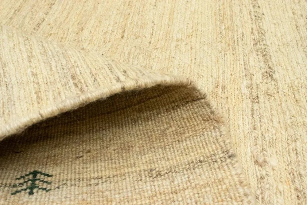 Gabbeh-teppe - persisk - 194 x 167 cm - beige