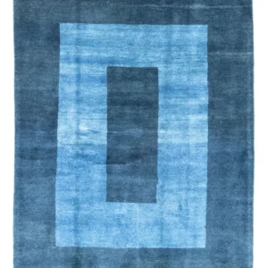 Gabbeh-teppe - persisk - 197 x 151 cm - blå