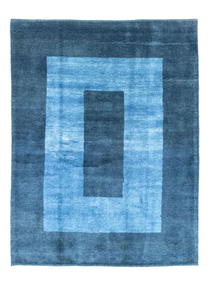 Gabbeh-teppe - persisk - 197 x 151 cm - blå
