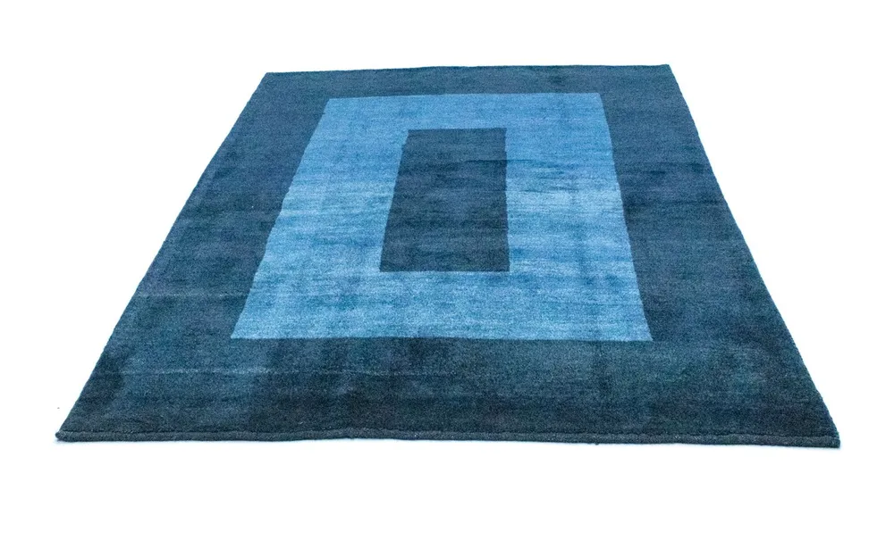 Gabbeh-teppe - persisk - 197 x 151 cm - blå