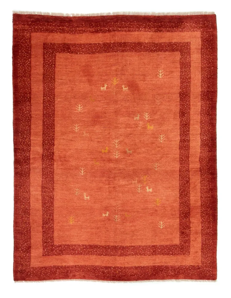 Gabbeh-teppe - persisk - 200 x 150 cm - rød