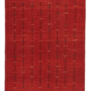 Gabbeh-teppe - persisk - 200 x 150 cm - rød