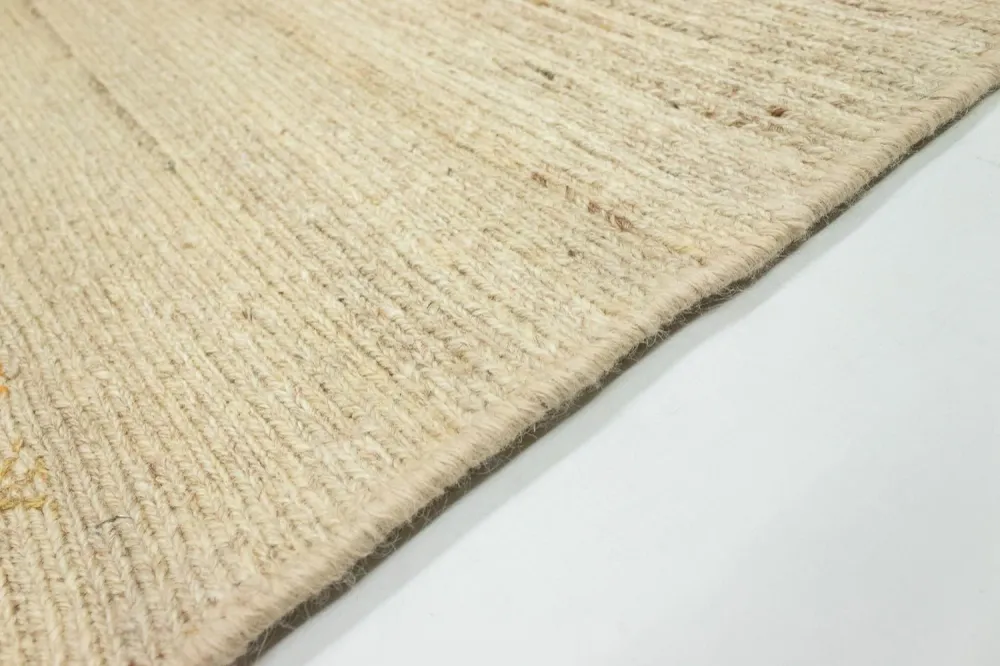 Gabbeh-teppe - persisk - 202 x 143 cm - beige