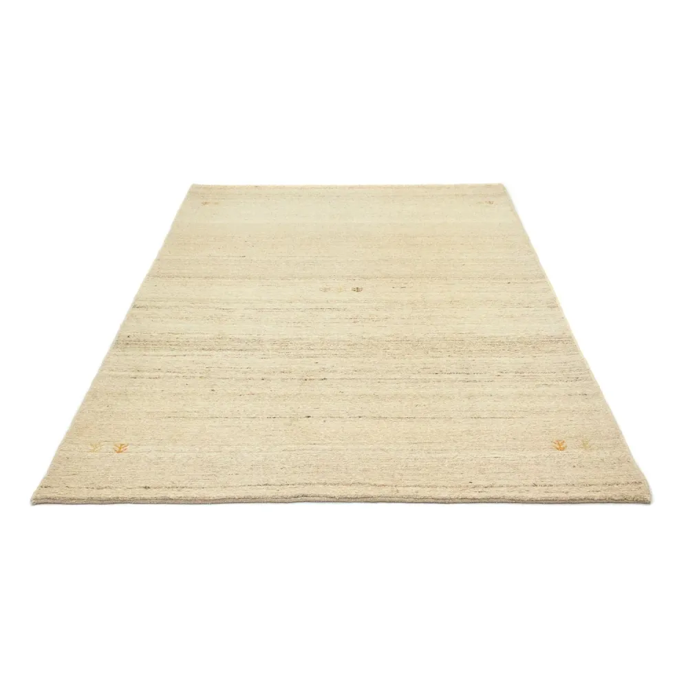 Gabbeh-teppe - persisk - 202 x 143 cm - beige