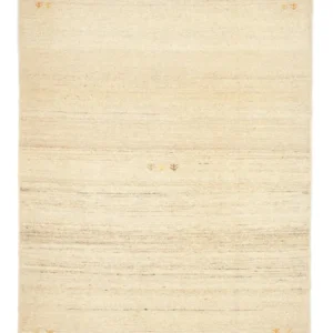 Gabbeh-teppe - persisk - 202 x 143 cm - beige