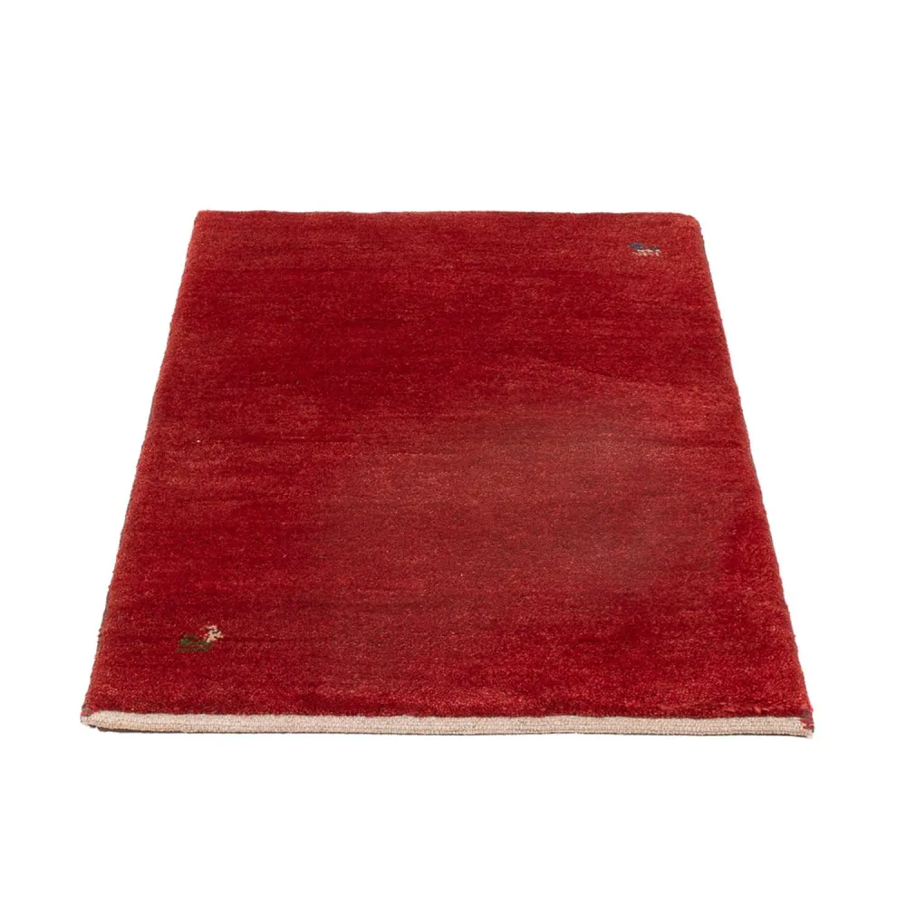 Gabbeh-teppe - persisk - 87 x 64 cm - rød