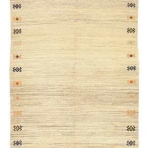 Gabbeh-teppe - persisk - 208 x 152 cm - beige
