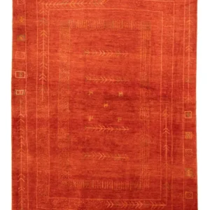 Gabbeh-teppe - persisk - 230 x 170 cm - rød