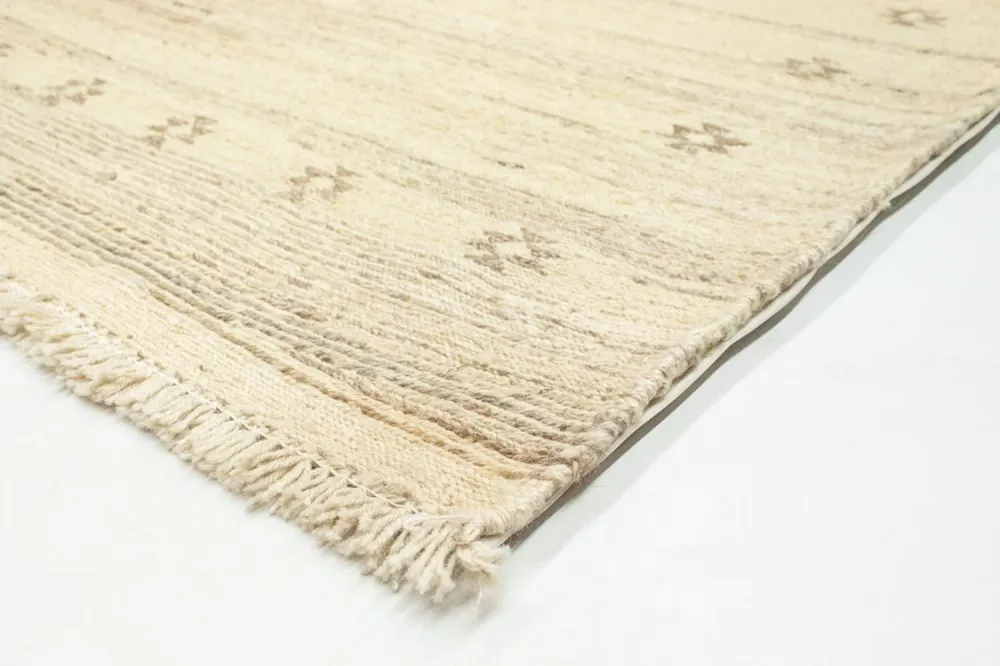 Gabbeh-teppe - persisk - 232 x 173 cm - beige