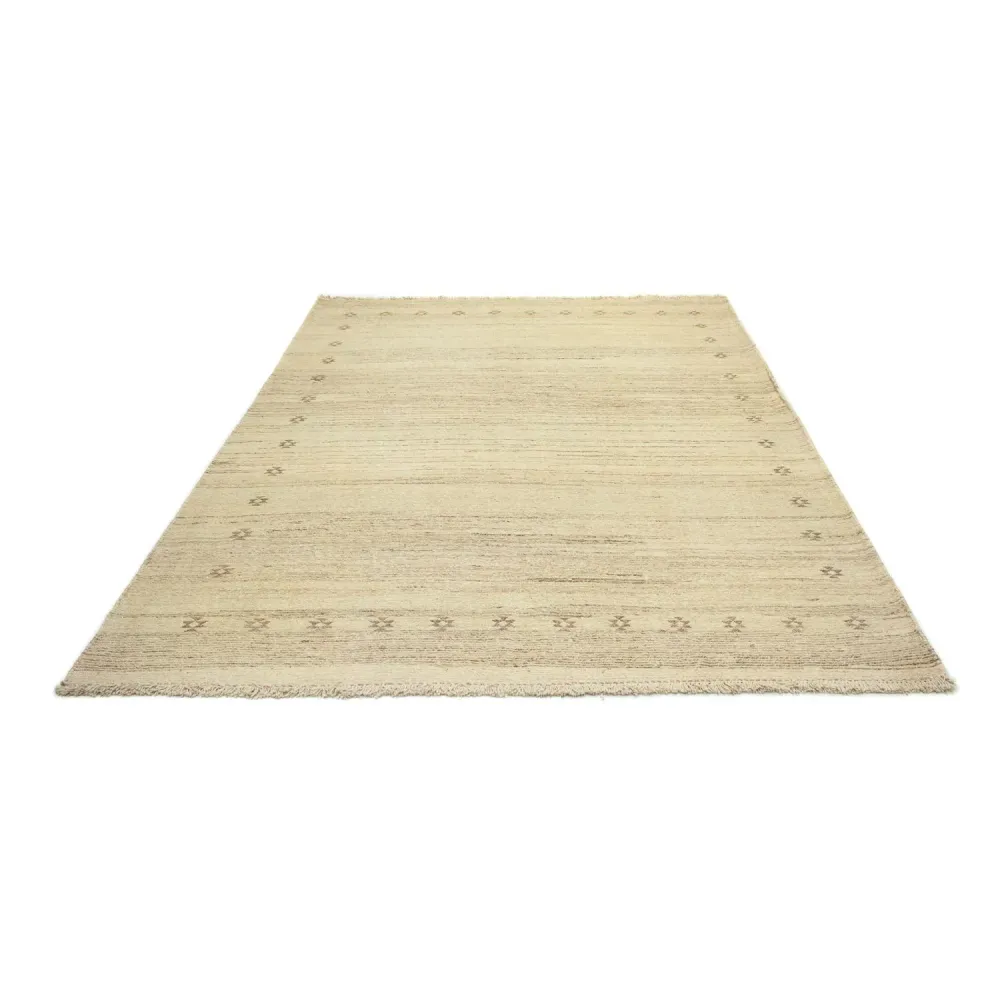 Gabbeh-teppe - persisk - 232 x 173 cm - beige