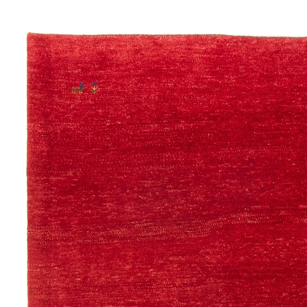 Gabbeh-teppe - persisk - 233 x 175 cm - rød