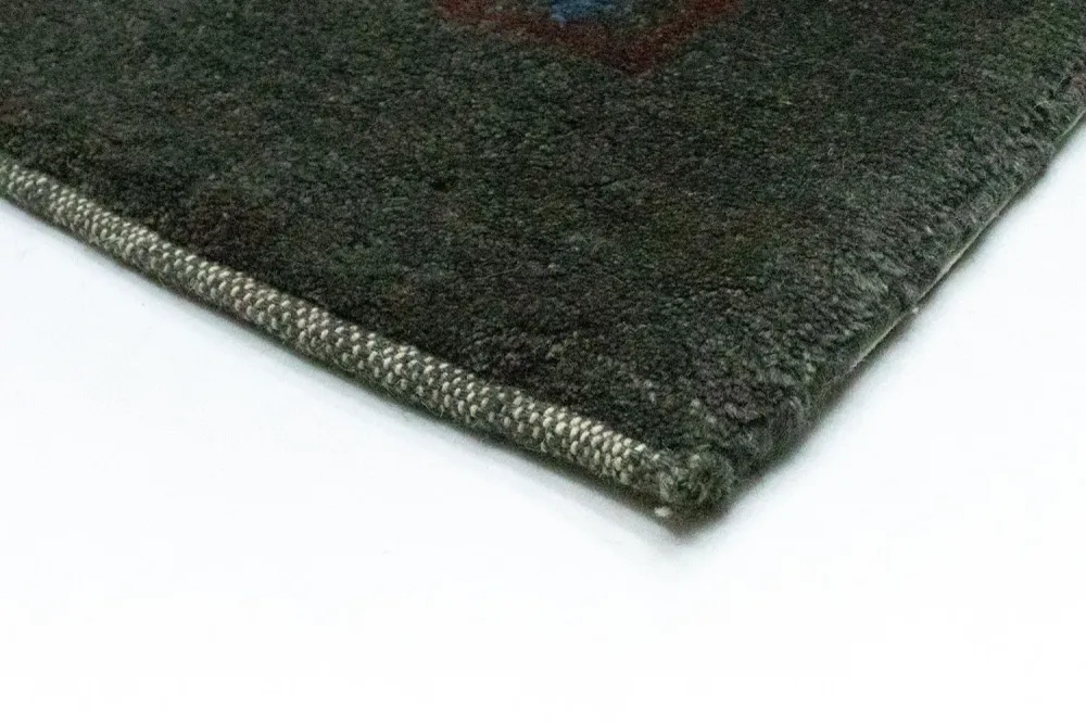 Gabbeh-teppe - persisk - 235 x 174 cm - grå