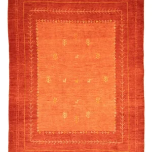Gabbeh-teppe - persisk - 238 x 175 cm - rød