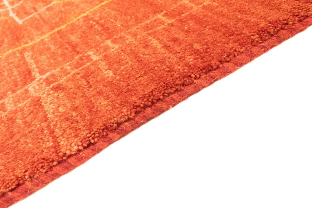 Gabbeh-teppe - persisk - 238 x 175 cm - rød