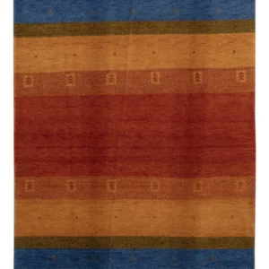 Gabbeh-teppe - persisk - 241 x 171 cm - flerfarget