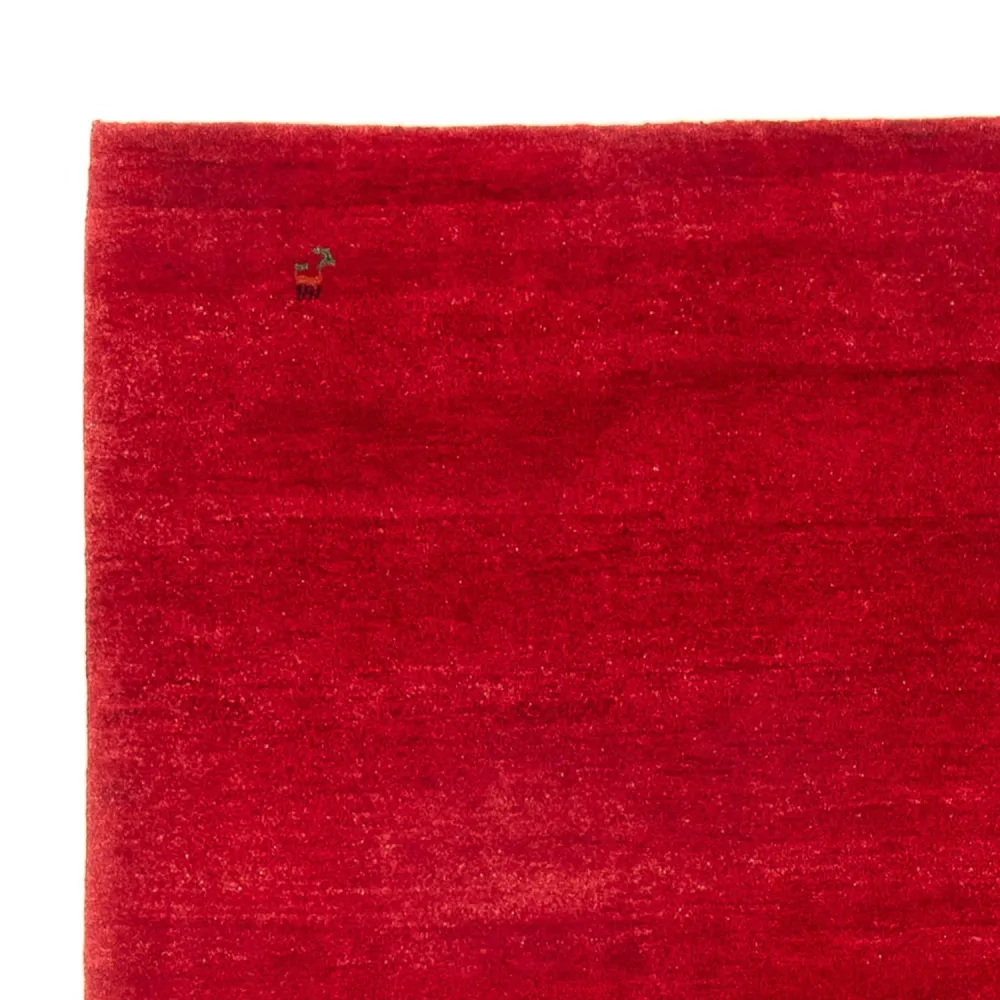 Gabbeh-teppe - persisk - 246 x 176 cm - rød