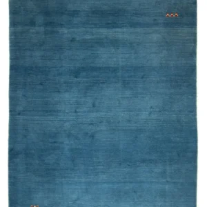 Gabbeh-teppe - persisk - 345 x 260 cm - blå