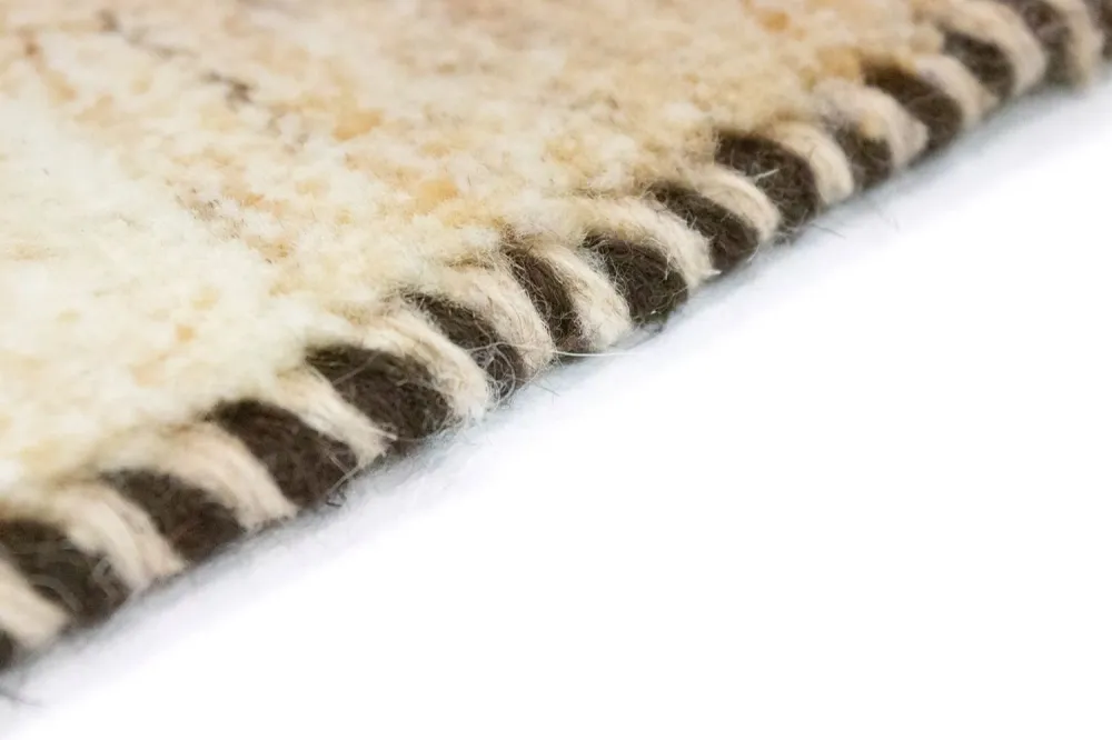 Gabbeh-teppe - persisk - 60 x 40 cm - beige