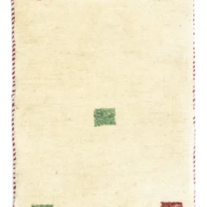 Gabbeh-teppe - persisk - 60 x 40 cm - beige