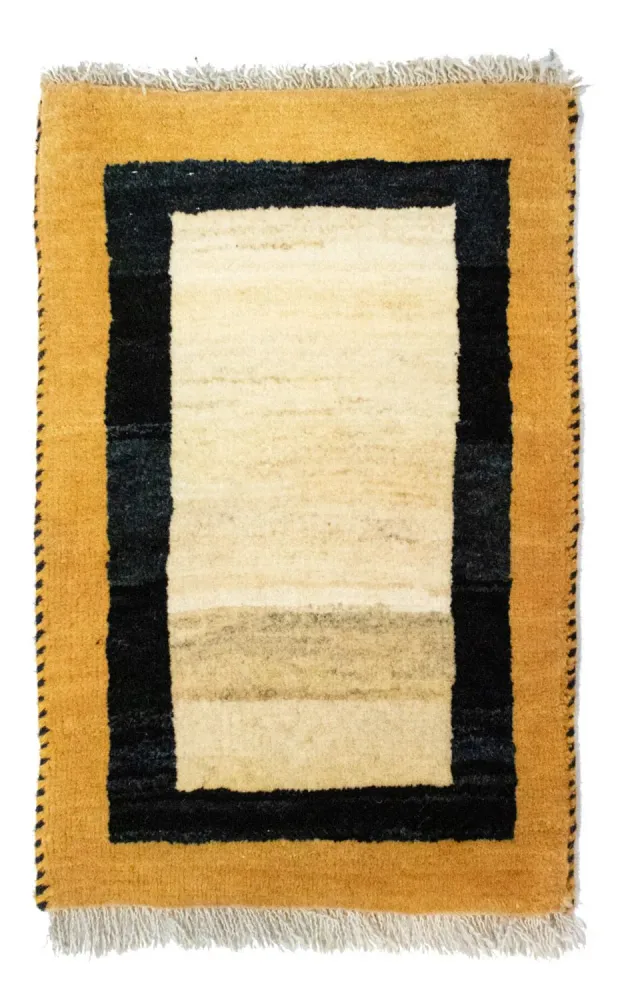 Gabbeh-teppe - persisk - 60 x 40 cm - beige