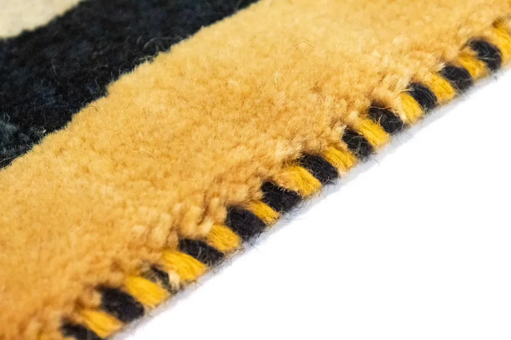 Gabbeh-teppe - persisk - 60 x 40 cm - beige