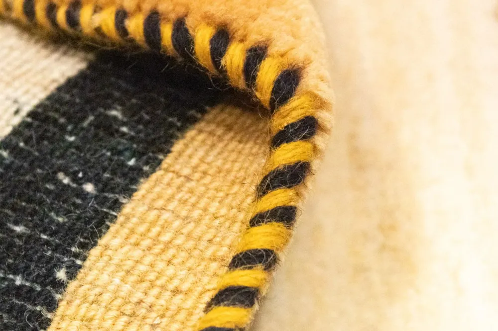 Gabbeh-teppe - persisk - 60 x 40 cm - beige